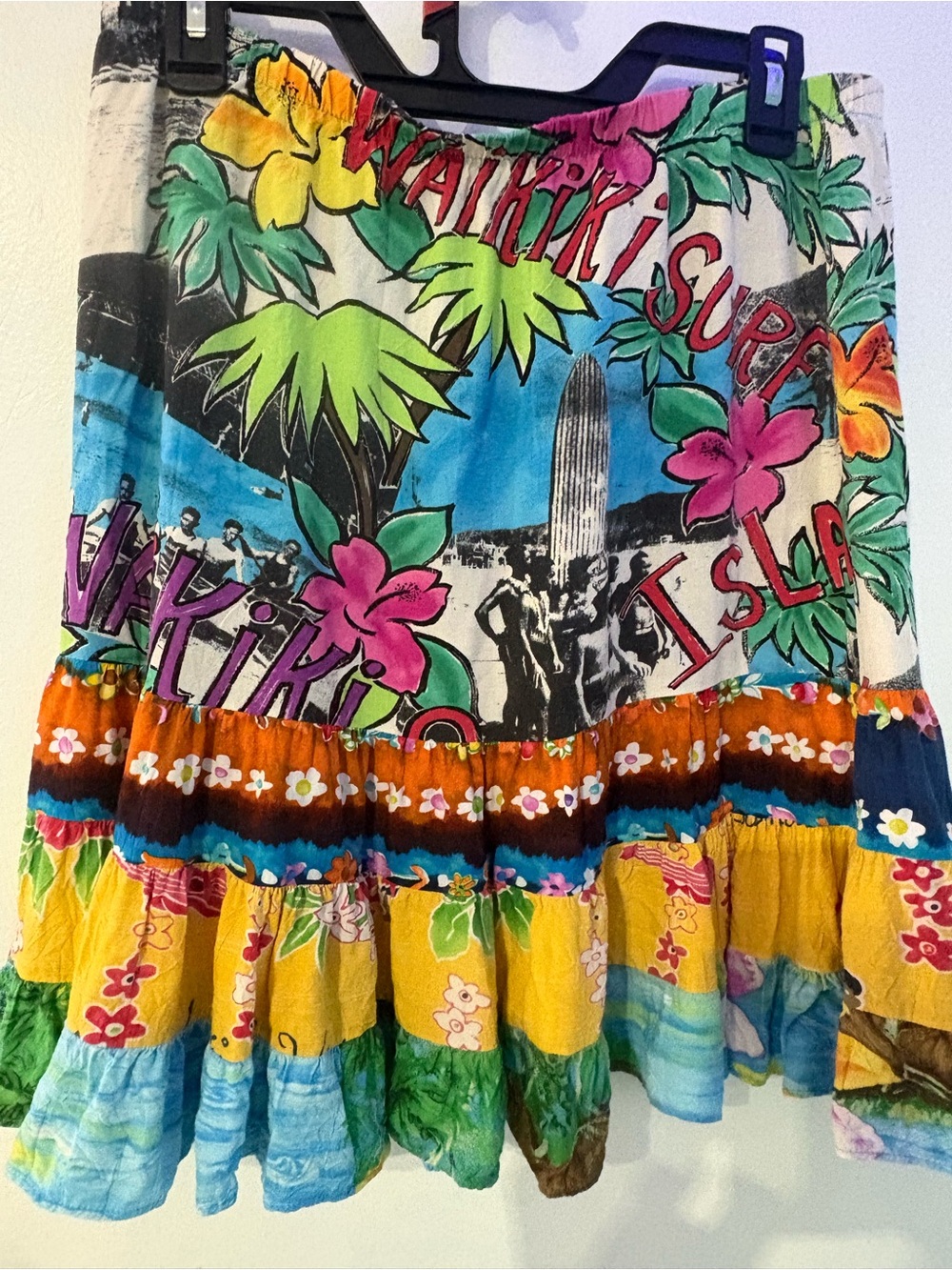 Jam’s World tropical tiki skirt